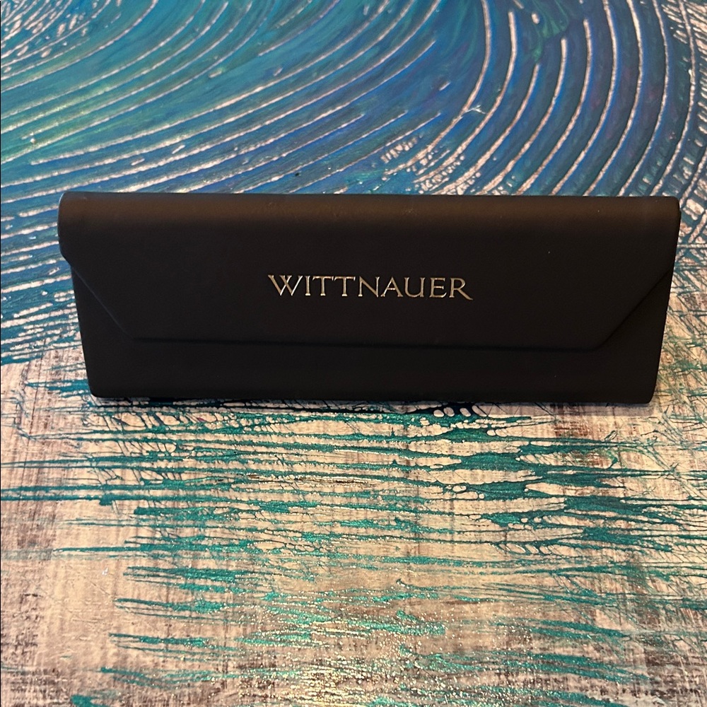 Eyewear protection accessory case flat tri fold glasses case WITTNAUER